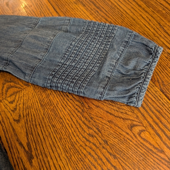 Talbot's Chambray Dress Size 4 - Picture 3 of 3